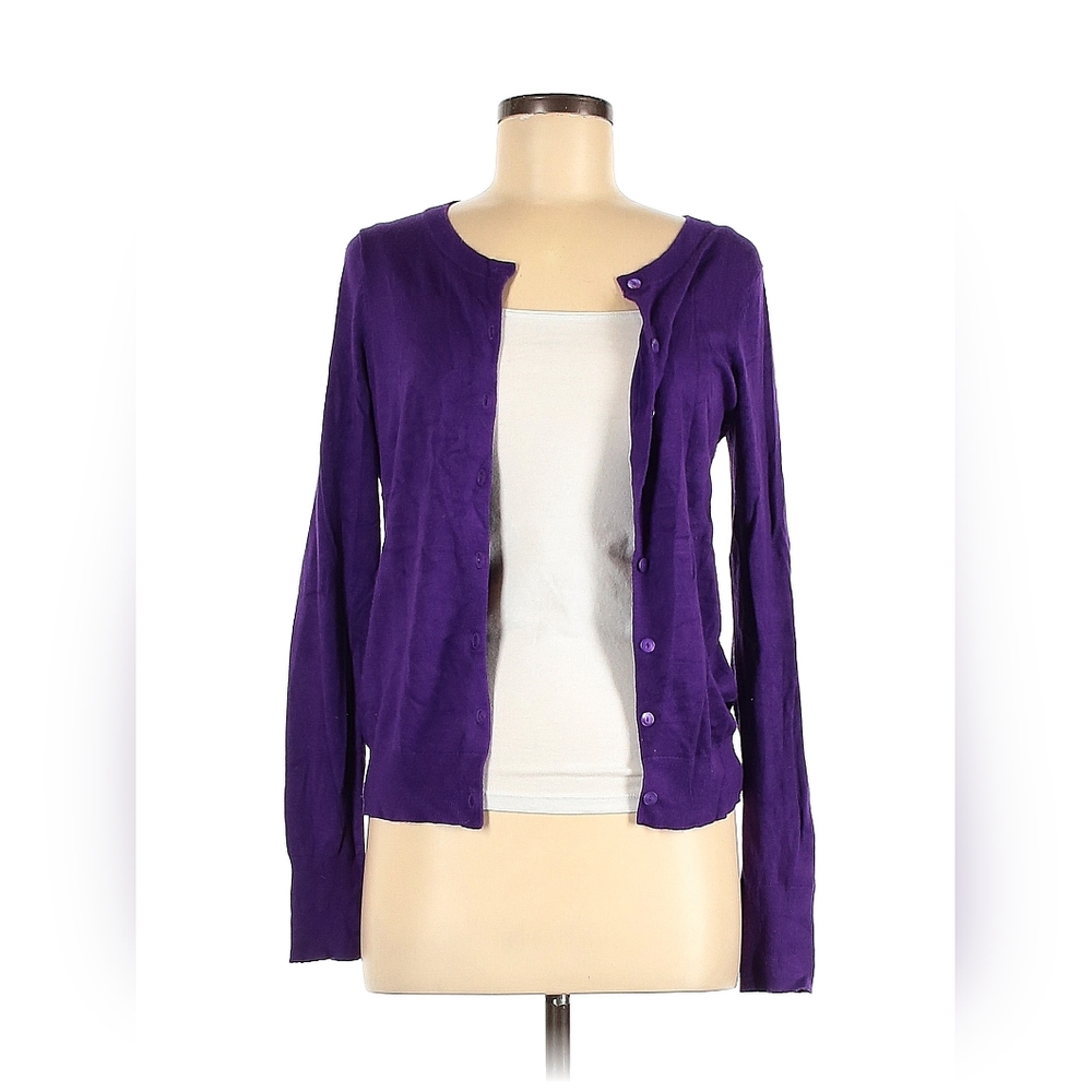 Purple EXPRESS Cardigan
